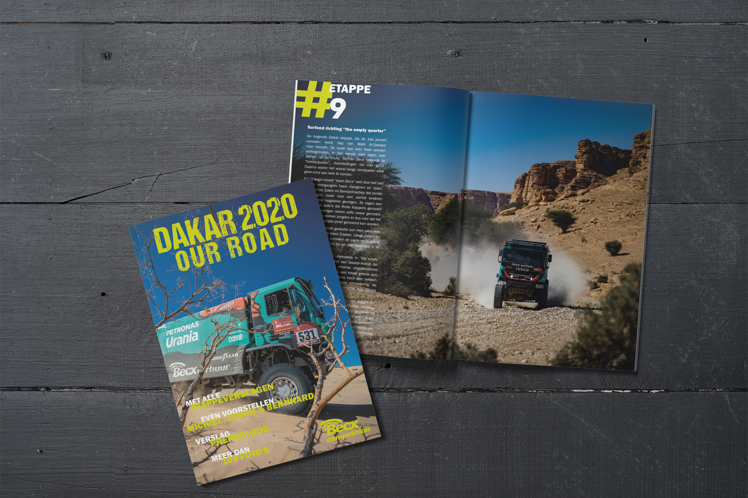 Becx Verhuur magazine Dakar 2020