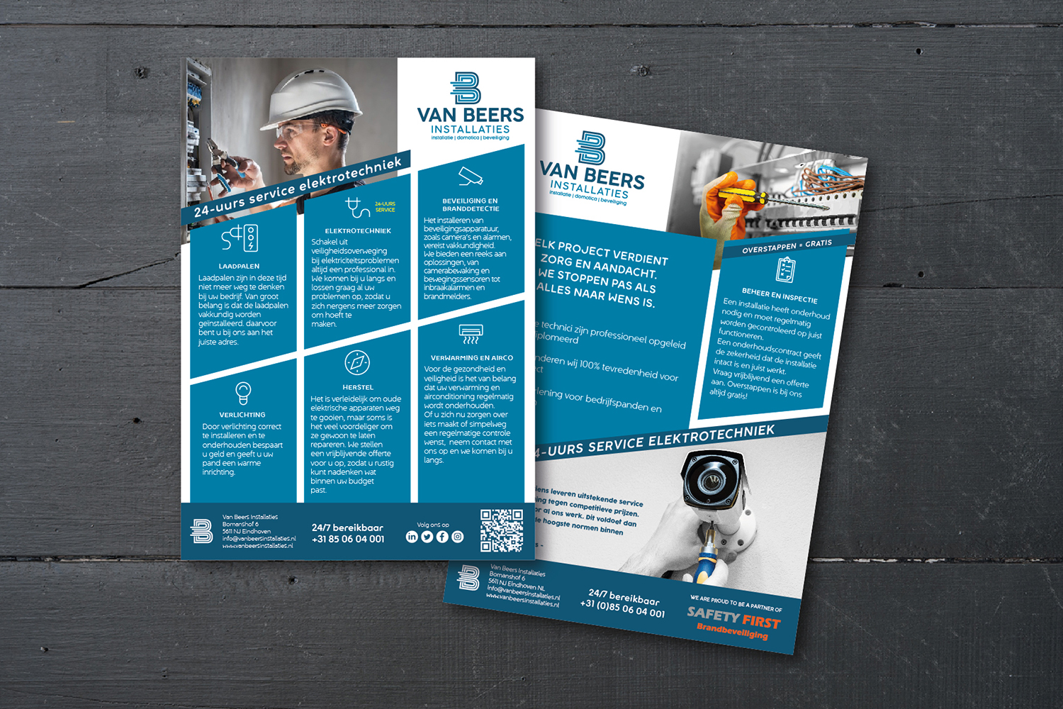 flyer van Beers installaties