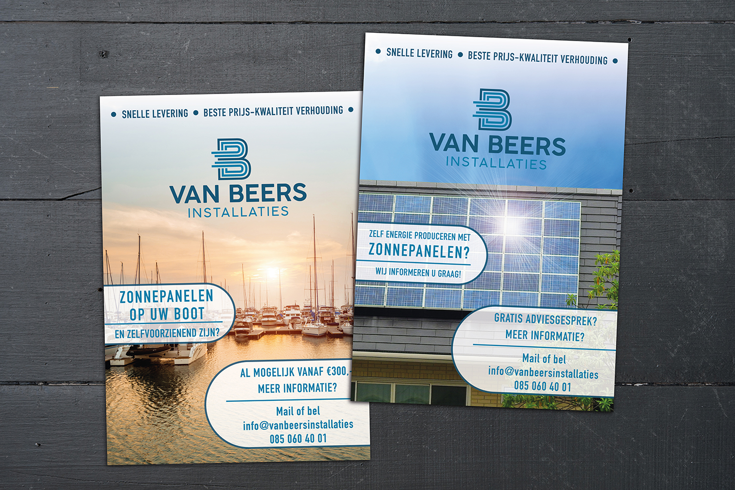 flyer van Beers installaties